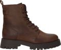 Palpa Venezia Veterschoenen Hoog Cognac - Bruin