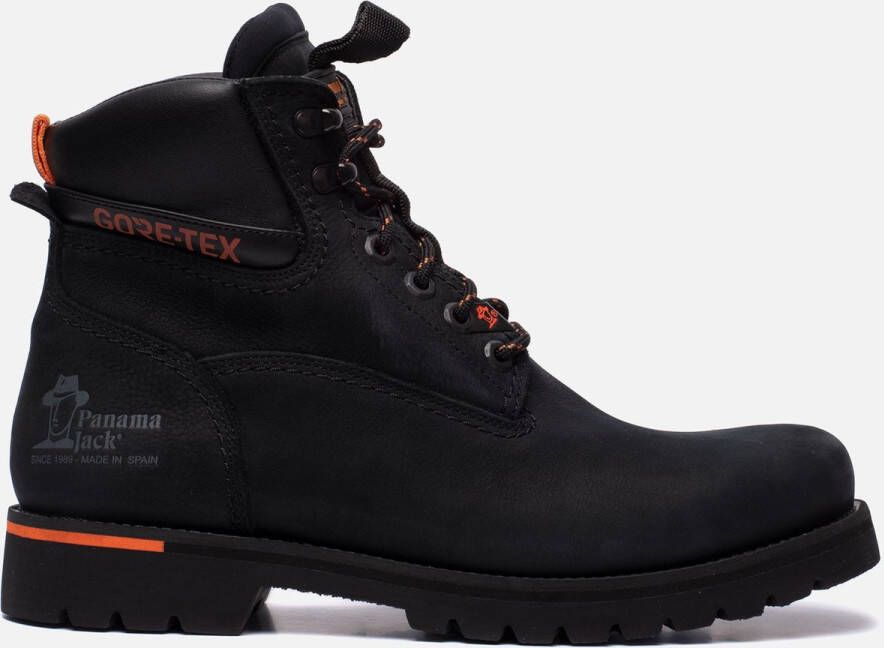 Panama Jack Heren Veterschoenen PJ Amur GTX Urban C1 Nobuck Negro Black Zwart