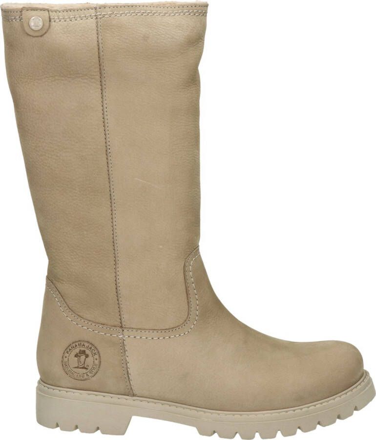 Panama Jack BAMBINA B129 Volwassenen Gevoerde laarzen Wit beige