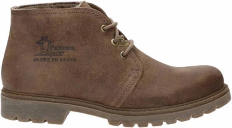 Panama Jack Boots Men Bota Panama Igloo Velours Taupe