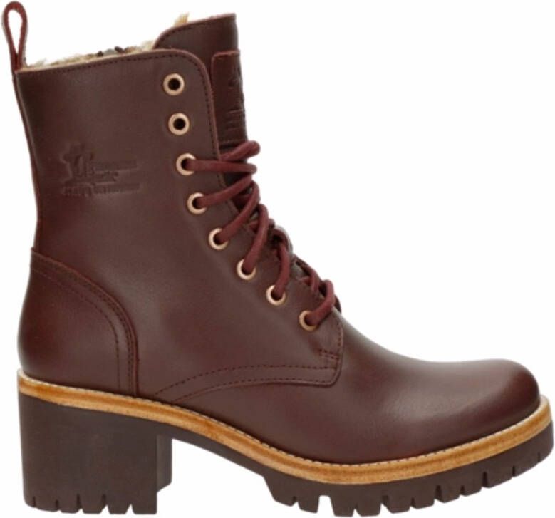Panama Jack Boots Women Padma B14 Napa leer Burgundy