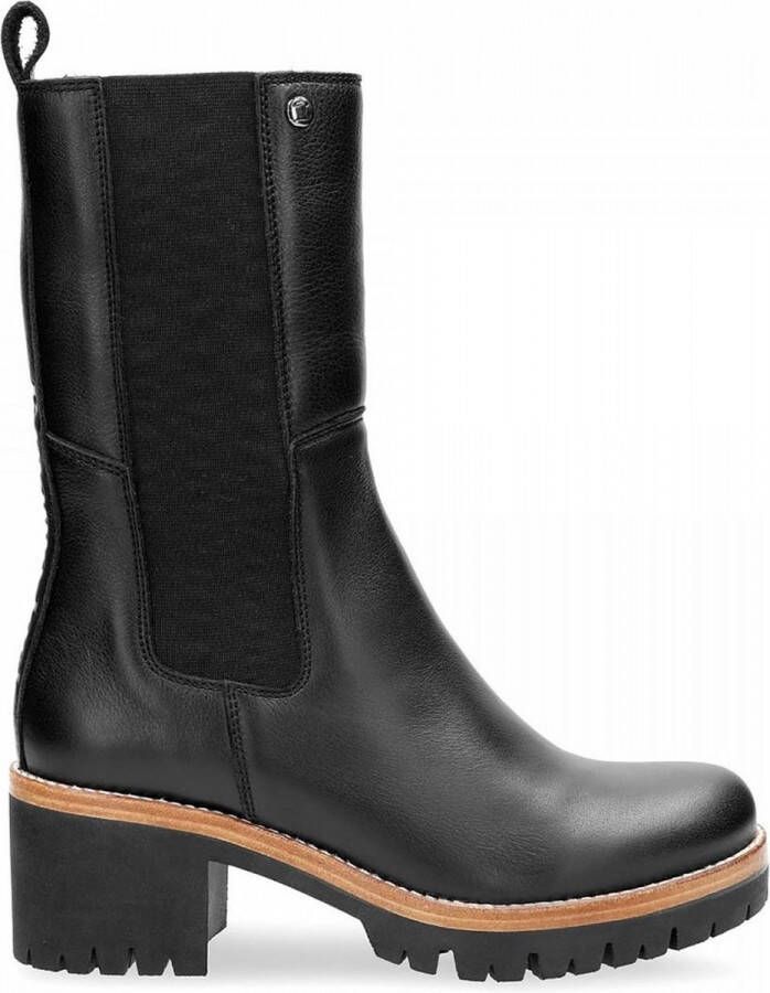 Panama Jack Chelsea Boot Paiton Igloo B1 Zwart Vacht Gevoerd