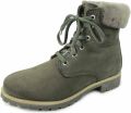 PANAMA JACK Laarzen 'Stiefeletten Boot Damen Panama 03 Igloo B20 Nubukleder in grau' grijs - Grijs