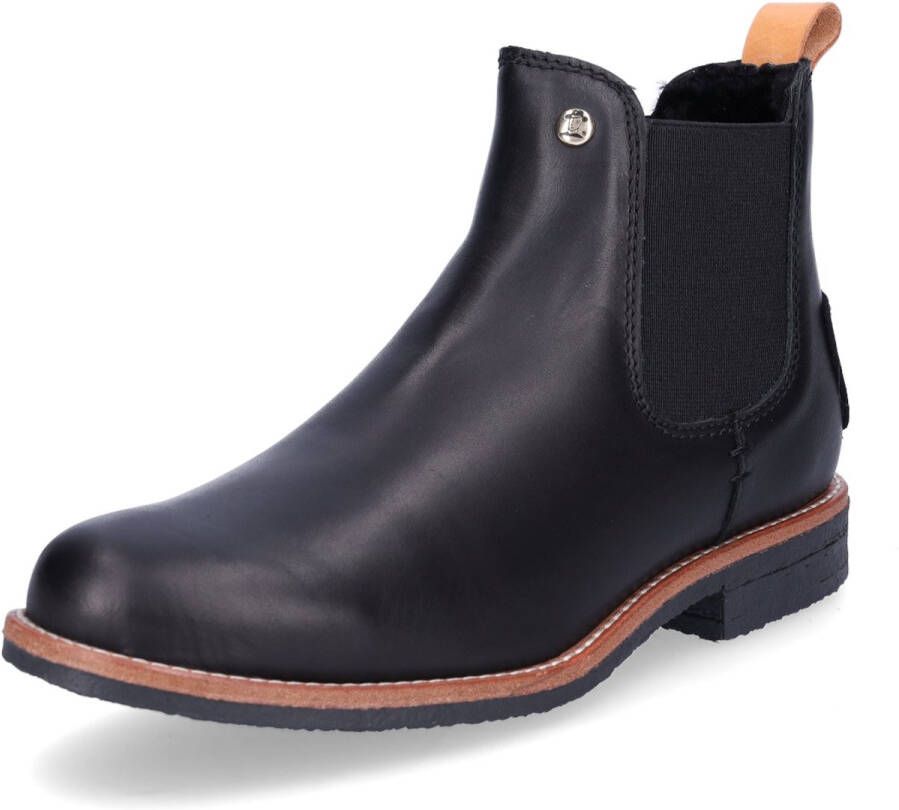 Panama Jack Giordana Igloo Travelling B1 Enkellaarsjes voor dames zwart