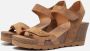Panama Jack VILA B3 VELOUR Volwassenen Sandalen met hakDames Sandalen Taupe - Thumbnail 2
