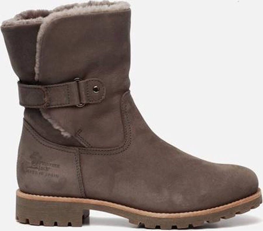 Panama Jack FELIA~IGLOO~B7~~~~~~~~~~~~~~~~ SnowbootsGevoerde laarzen s laarzen Grijs
