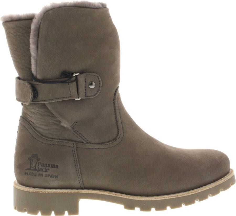 Panama Jack FELIA~IGLOO~B7~~~~~~~~~~~~~~~~ SnowbootsGevoerde laarzenDames laarzen Grijs