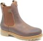 Panama Jack FRANCESCA IGLOO B5 Bruine stoere Chelsea boot met lamswol - Thumbnail 11