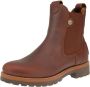 Panama Jack FRANCESCA IGLOO B5 Bruine stoere Chelsea boot met lamswol - Thumbnail 10