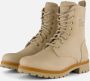 PANAMA JACK nubuck veterboots beige Nubuck Veterboots Dames - Thumbnail 4