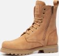 Panama Jack Veterlaarsjes veterschoenen enkellaars blokhak waterproof - Beige