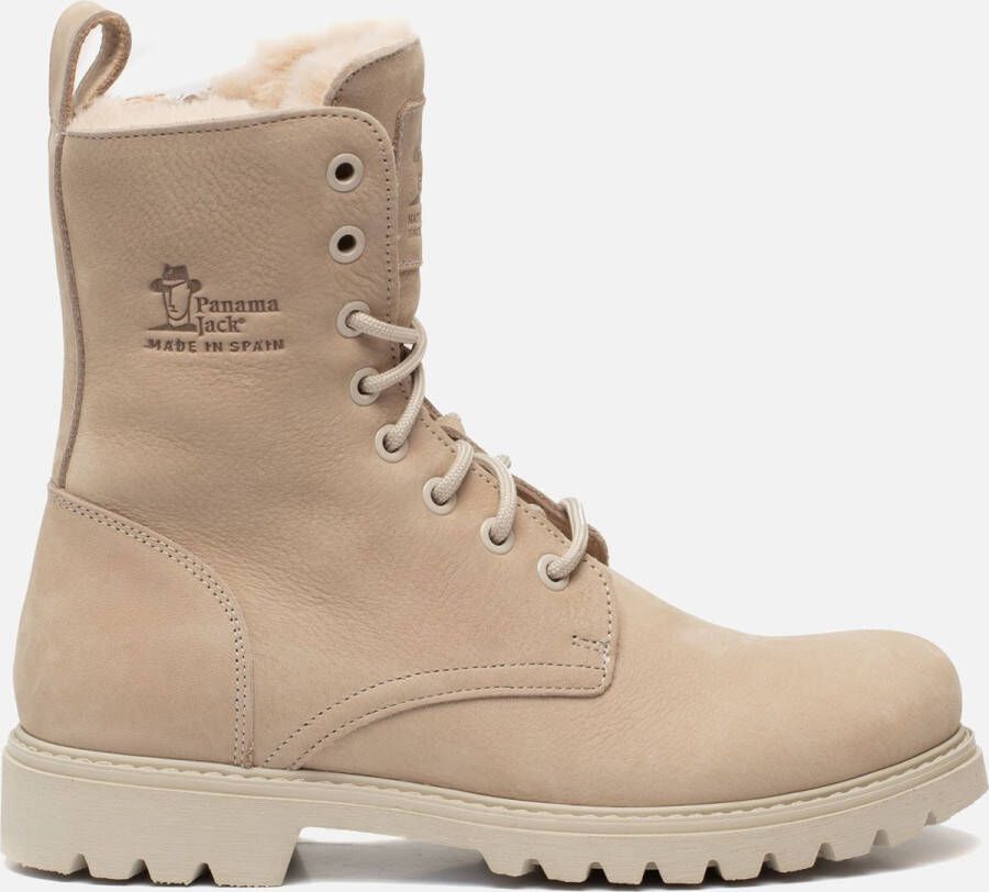 Panama Jack FRISIA B8 Volwassenen VeterlaarzenHalf hoge schoenen Kleur Wit beige - Foto 3