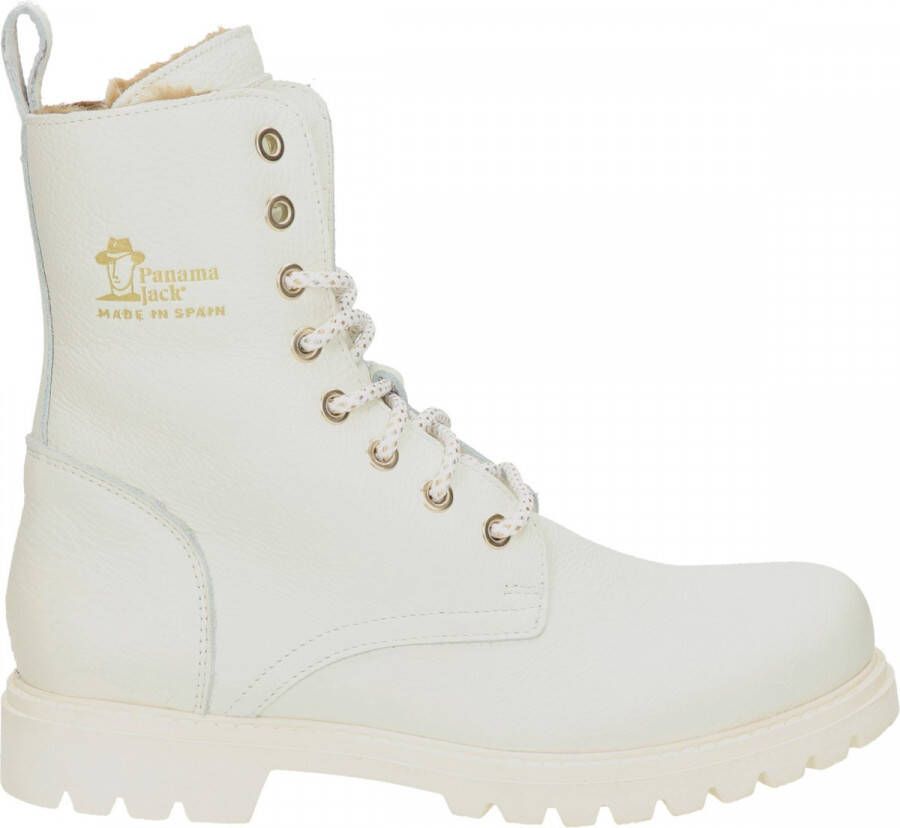 Panama Jack Veterboot Frisia B4 Blanco Crème Warm Gevoerd