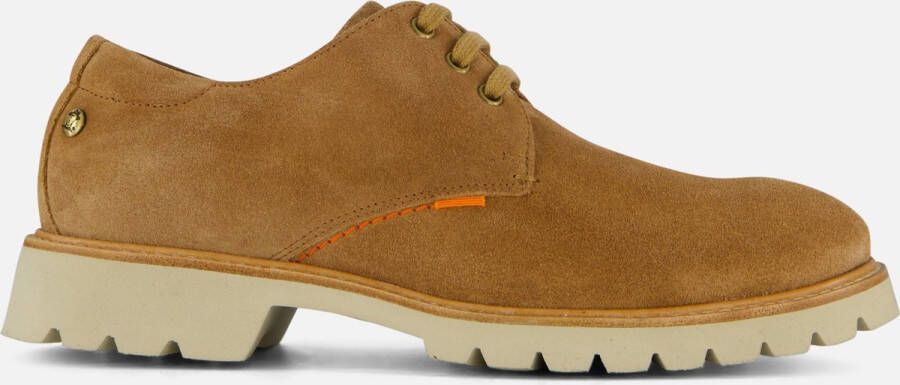 Panama Jack Veterschoenen Gadner lage schoen veterschoen casual sneaker met blokhak
