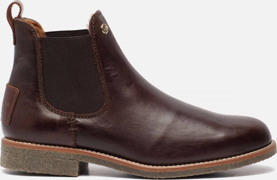 Panama Jack Giordana Igloo Brk B1 Chelsea boots bruin Dames Leer