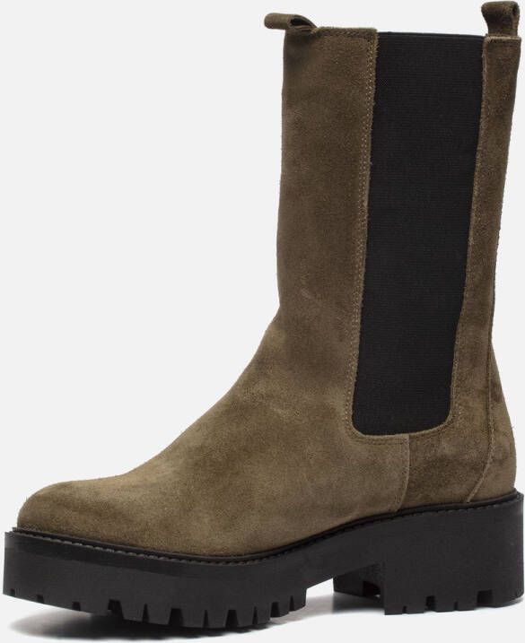 Panama Jack Grace B8 enkellaarzen taupe Dames