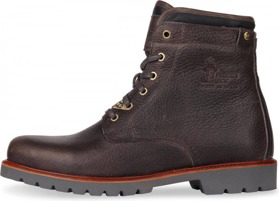 Panama Jack Heren Veterschoenen PJ Thunder 03 C4 Napa Gris Grey Bruin