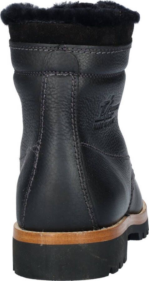 Panama Jack Winterlaarzen Aviator Igloo blokhak winterlaarsjes veterboots met logo-patch - Foto 2