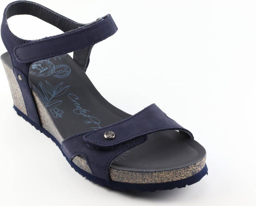 Panama Jack JULIA BASICS B10 Volwassenen Sandalen met hakDames Sandalen Blauw