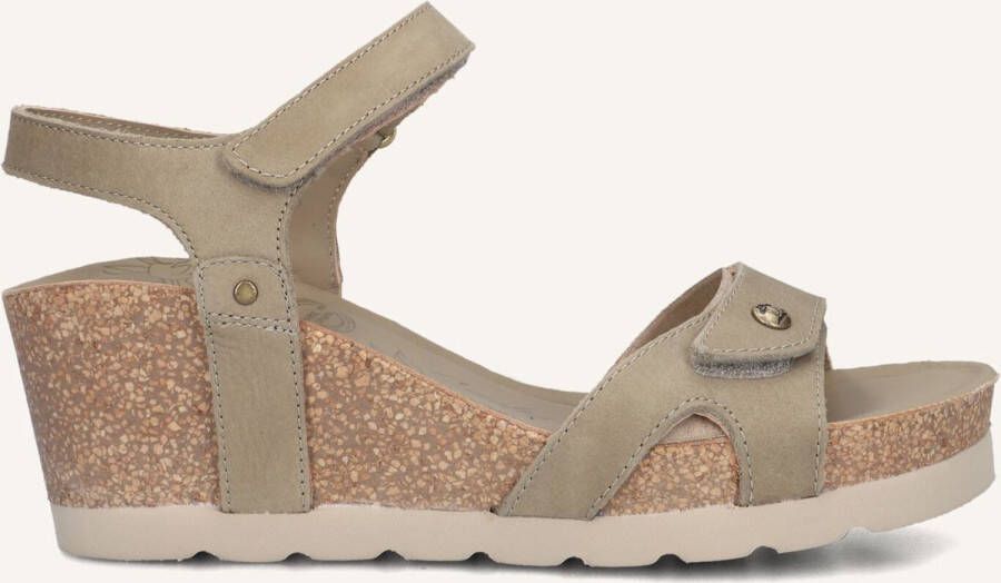 Panama Jack Julia Sandalen Met Sleehak Dames Groen - Foto 2