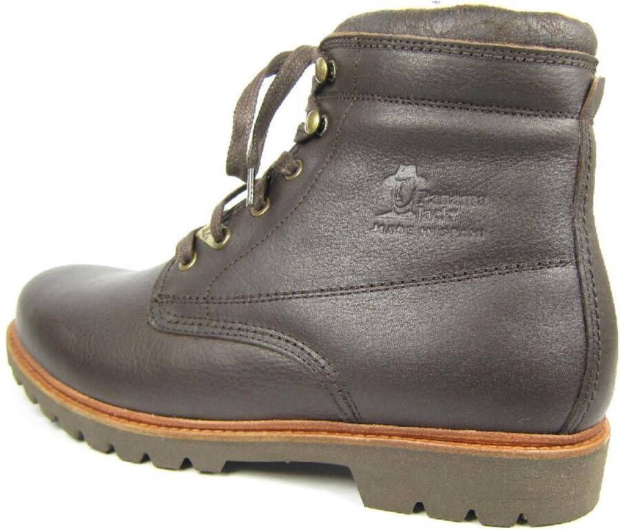 Panama Jack P03 AVIATOR C23 Volwassenen Heren sneakersVrije tijd half hoog Kleur Bruin - Foto 2