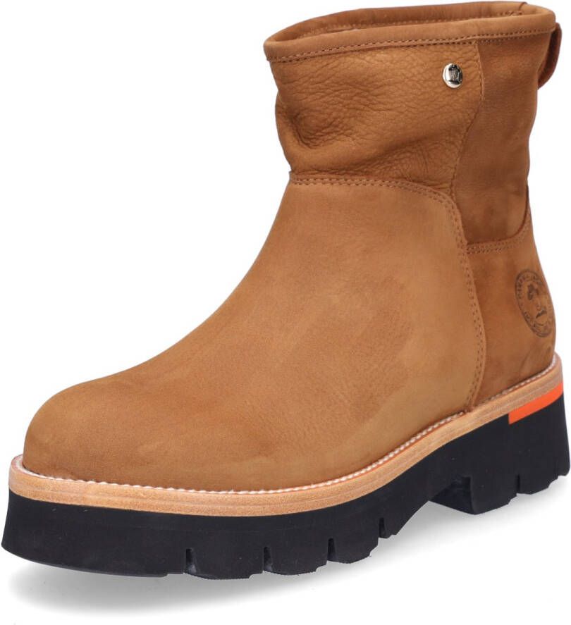Panama Jack Bruine Nubuck Enkellaarzen Laia B1 Brown Dames