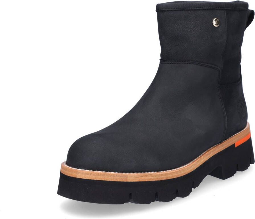 Panama Jack Laia B3 Nobuck Dameslaarzen zwart