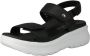 Panama Jack Noor B6 Napa Damesschoenen sandalen Zwart - Thumbnail 1