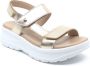 Panama Jack Gouden Leren Comfort Sandaal Yellow Dames - Thumbnail 13