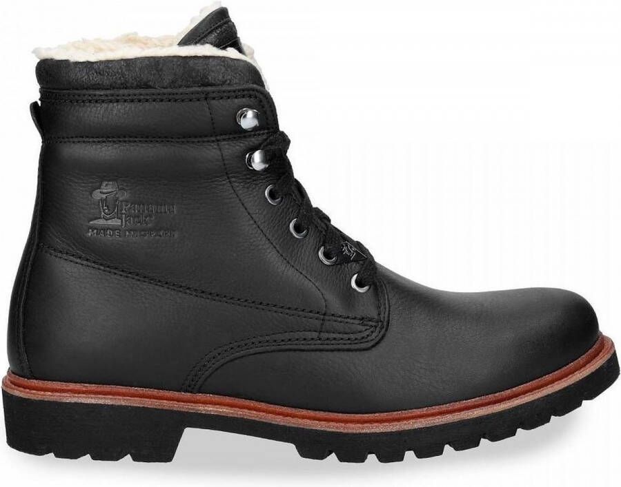 Panama Jack Heren Veterschoenen 03 Aviator C2 Napa Grass Negro Black Zwart - Foto 2