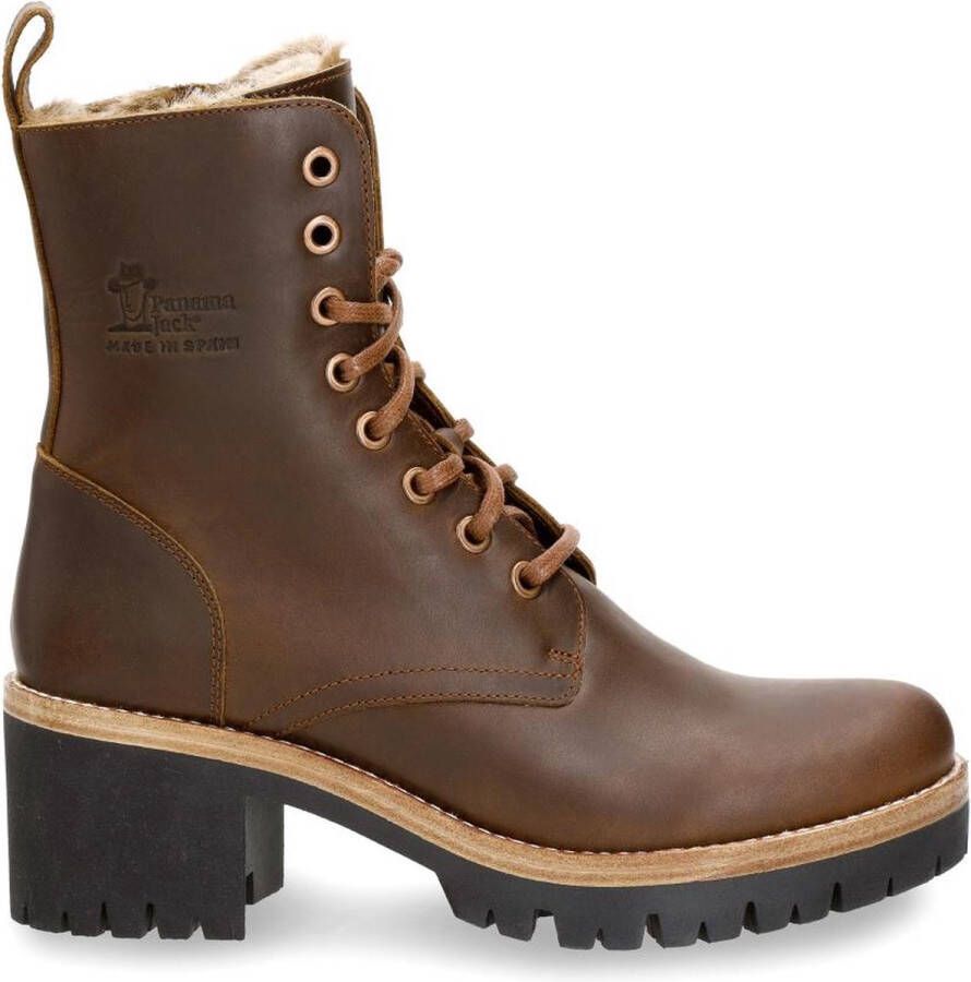 Panama Jack Padma B7 veterboots cognac Leer