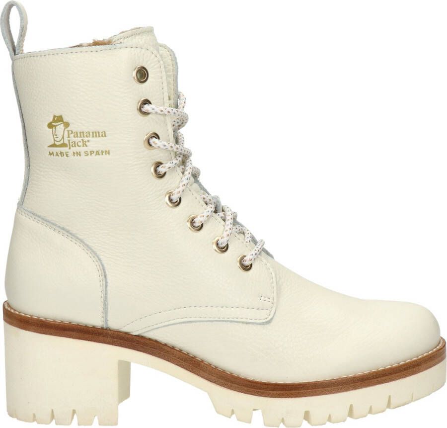 Panama Jack Veterboots Padma B6 Blanco Wit Warm Gevoerd