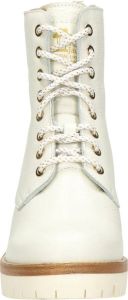 Panama Jack Waterdichte witte leren dameslaars Beige Dames