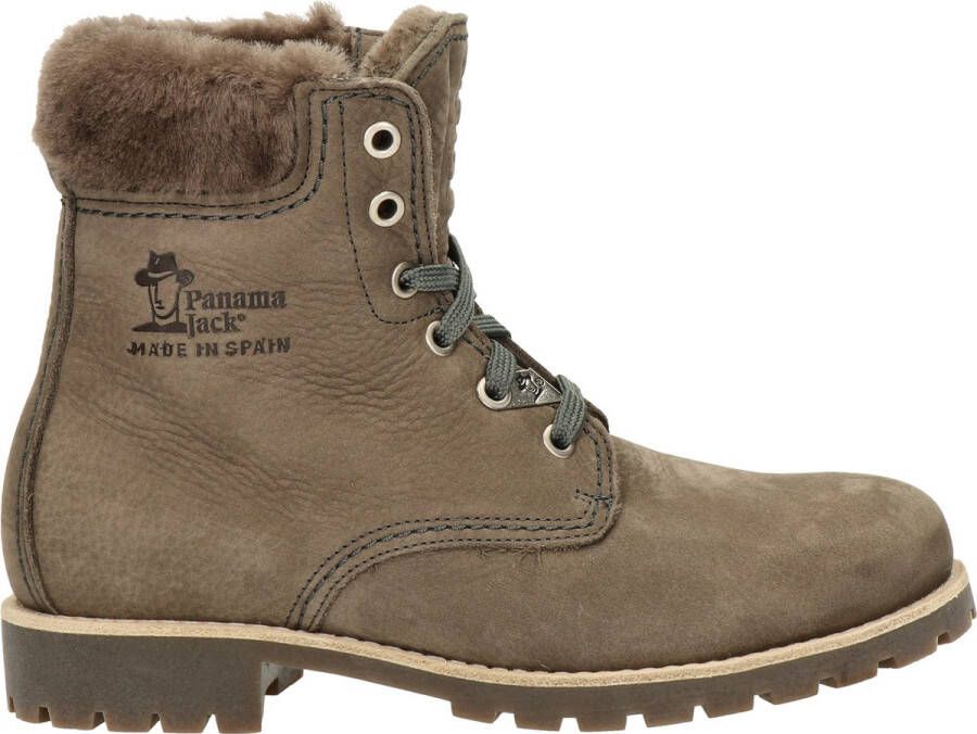 Panama Jack Dames Veterschoenen Panama Igloo B20 Nobock Gris Grey Grijs