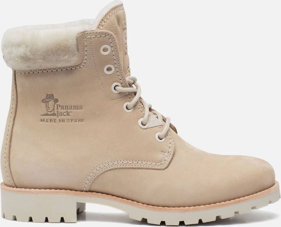 Panama Jack Panama 03 Igloo dames veterboot Ecru