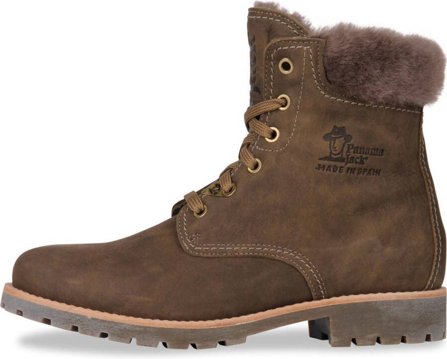 Panama Jack Panama 03 Veterboots Dames -Groen