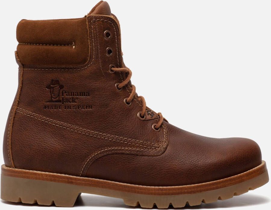 Panama Jack Veterschoenen hakken veterschoenen outdoorschoen met decoratieve naden