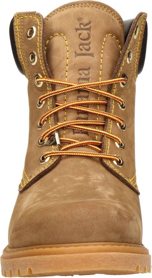 Panama Jack Winterlaarzen winter-enkellaars veterschoenen outdoorschoenen met contrastafwerking