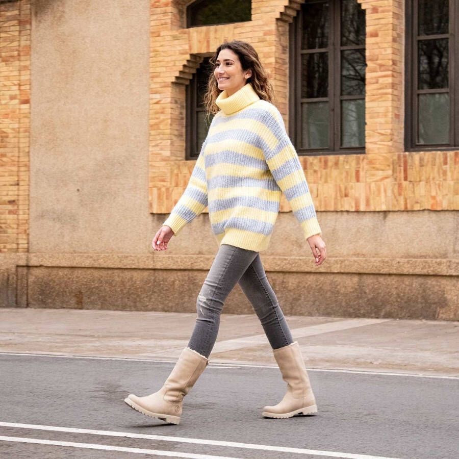 Panama Jack Winterlaarzen Bambina winterboots instaplaarzen warmvoering met profielzool