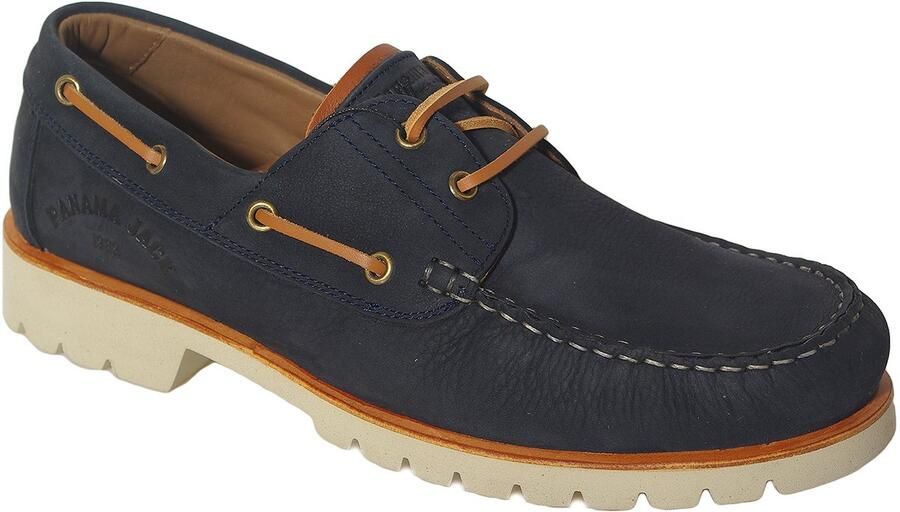 Panama Jack Boat veterschoenen nobuck marino navy