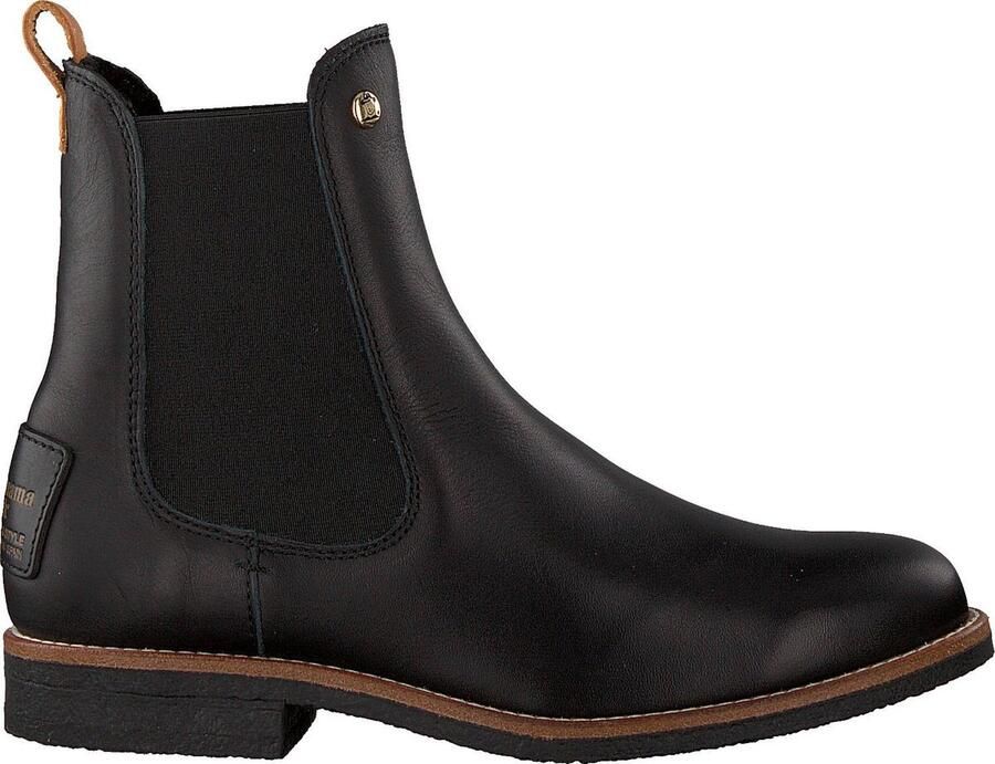 Panama Jack Dames Chelsea Boots Gillian Igloo Travelling B1 Zwart