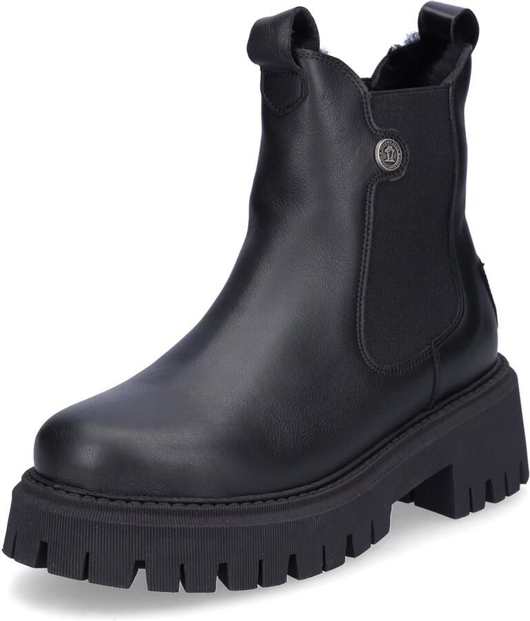 Panama Jack dames Chelsea-laars zwart