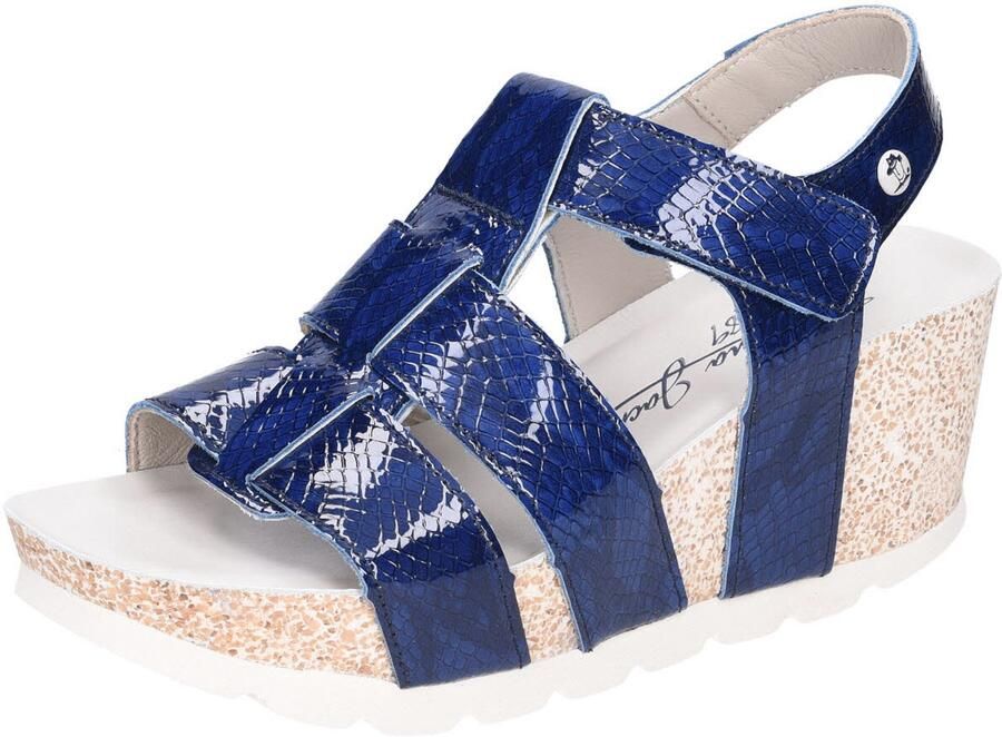 Panama Jack dames veterschoenen blauw