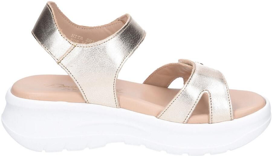 Panama Jack dames veterschoenen goud