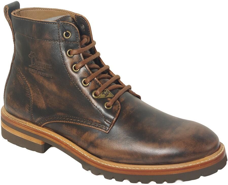 Panama Jack Emery veterschoenen napa cuero bark