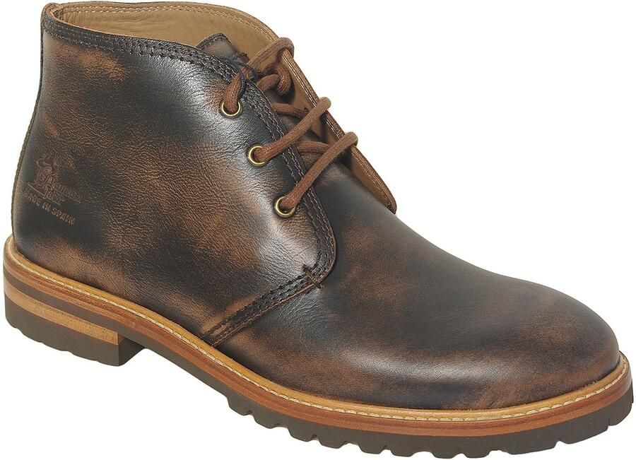 Panama Jack Erick veterschoenen napa cuero bark