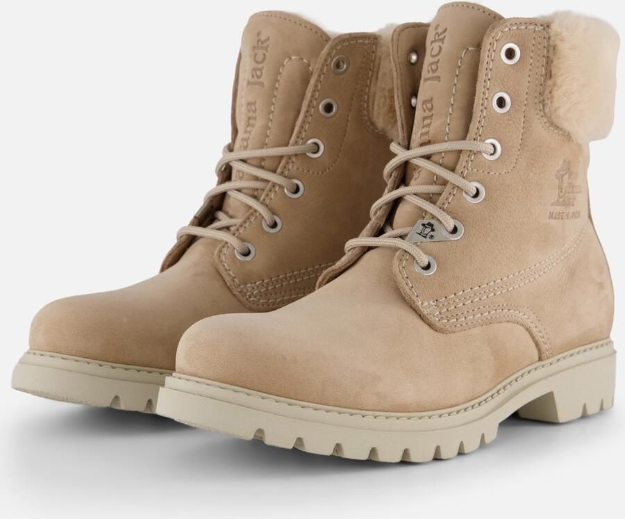 Panama Jack Felicia B39 Veterboots beige Nubuck Dames - Foto 2