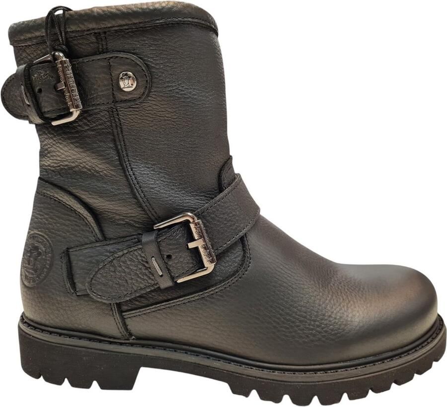 Panama Jack Felina Igloo B18 nap gra Black Dames Laarzen Zwart