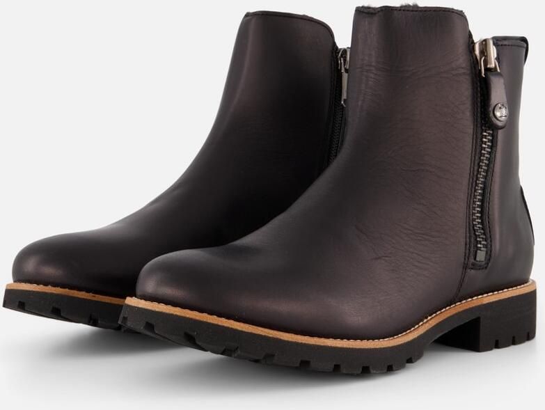 Panama Jack Fiore Trav B1 Enkellaarsjes zwart Dames