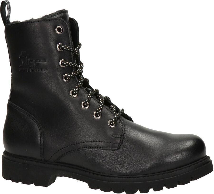 Panama Jack Veterschoenen Frisia veterschoenen enkellaars blokhak met warme voering